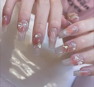 ネイル By moonネイル 🌷ワンホン/韓国風のネイルデザイン