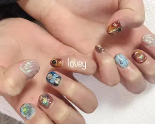 ネイル プライベートサロン loveyのネイルデザイン