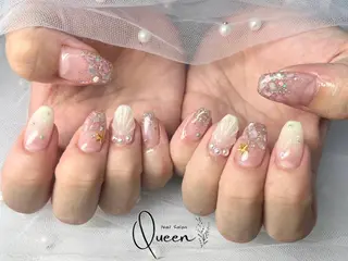 ネイル Queen nail 北堀江 ASUKAのネイルデザイン