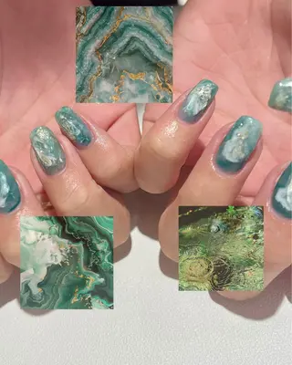 ネイル 個性派ニュアンス nuts nail所属・【池袋】nuts nail　なつみのネイルデザイン