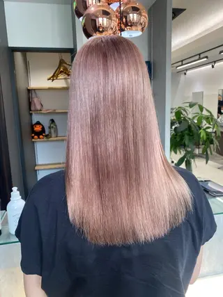 ミディアム カラー JILL by GiseL/天神のヘアスタイル