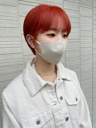 カラー scene自由が丘所属・自由が丘/メンズ/ ボブ/田丸のヘアスタイル