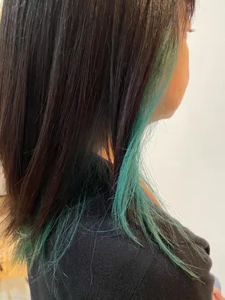 セミロング oceano🌎小林 穂乃花のヘアスタイル