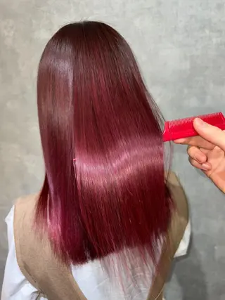 カラー SHUNTA✨ NEXT/ブリーチのヘアスタイル