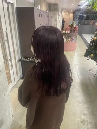 ロング 鈴木瑛里／ブロンド ベージュ／男女のヘアスタイル