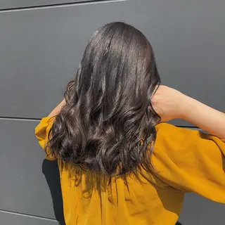 ロング カラー ヘアアレンジ 吉野 優子のマツエク・マツパデザイン