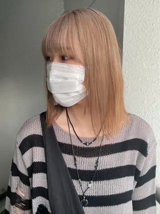 ミディアム カラー yiye 青山所属・無料カットモデル募集 🌱ひょうがのヘアスタイル