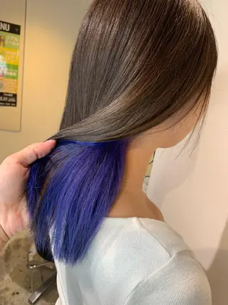 セミロング Lilly【リリー】所属・Lilly 中谷友里のヘアスタイル