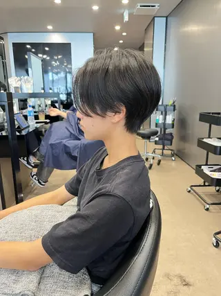 ショート ショート特化 阿部聖のヘアスタイル