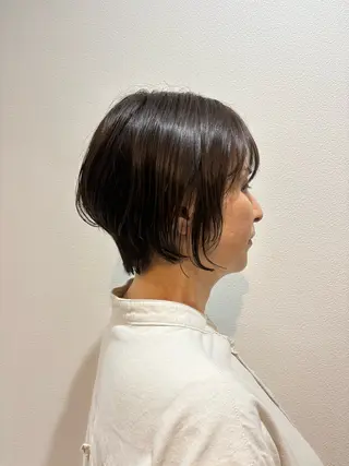 ショート カラー 横田 凜子のヘアスタイル