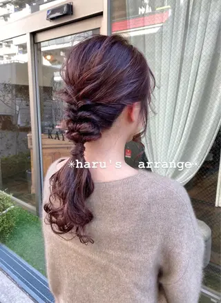 ロング 似合わせ大得意美容師 .Haruka.のヘアスタイル