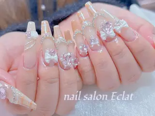 ネイル ネイルサロンエクラ 🫧Shizukaのネイルデザイン