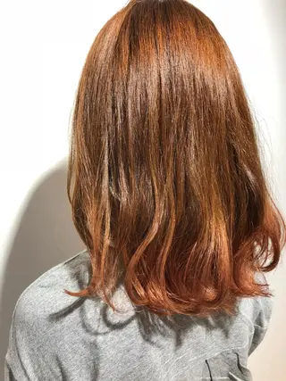 ミディアム ⭐️艶髪⭐️髪質改善 newi町田 山本のヘアスタイル