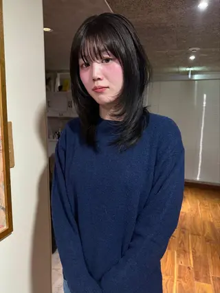 ミディアム カラー mai / linoah˚✧のヘアスタイル