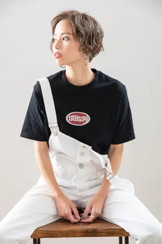 ショート カラー 房川 尚人のヘアスタイル