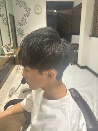 メンズ レイヤーカット/艶髪 /パーマaikoのヘアスタイル