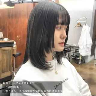 ミディアム カラー ✂︎ウルフ・ショート ✂︎MIKUNIのヘアスタイル
