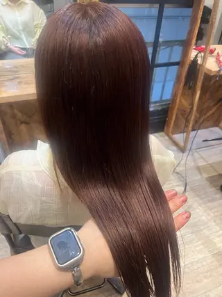 セミロング 新宿/カット/ 縮毛矯正/かずまのヘアスタイル