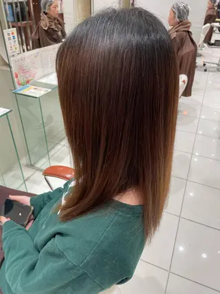 セミロング 金井 郁弥のヘアスタイル