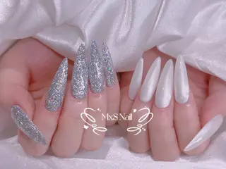 ネイル MxS Nail 【長さだし/フィルイン/マグネット/ワンホンネイル/韓国ネイル/パラジェル】所属・M×S Nail みなのネイルデザイン