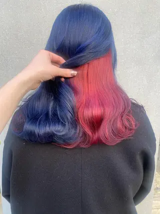 カラー AYANE 韓国ヘア /レイヤーカットのヘアスタイル