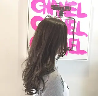 ロング カラー MIZUHO / ダブルカラー髪質改善のヘアスタイル