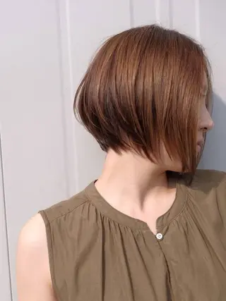 ショート カラー 田部 勇斗のヘアスタイル