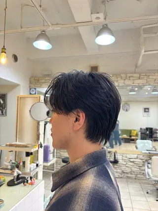 ショート メンズ メンズカット関内 涼のヘアスタイル