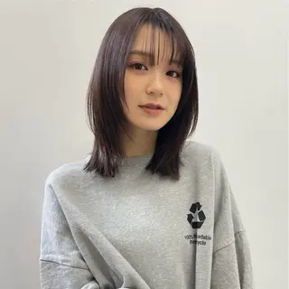 ミディアム カットモデル募集 🍒/北爪まゆのヘアスタイル