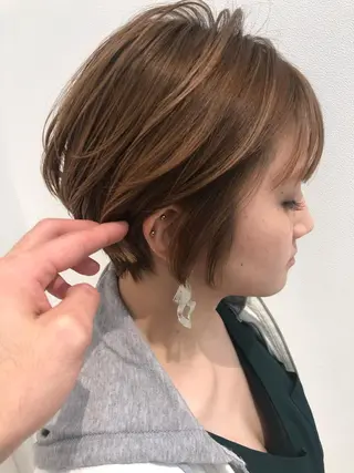 ショート LiLi吉祥寺所属・【まとまるショート ボブカット】今井隆太のヘアスタイル