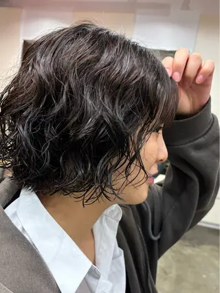 ショート パーマ 🍅MaNO🍅 ネモトナツキのヘアスタイル