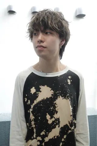 カラー メンズ 【Pia】吉谷 翔陽/メンズパーマのヘアスタイル