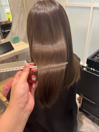 セミロング 艶ボブ🌼 MAHOのヘアスタイル