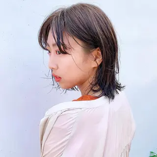 ショート カラー CODE.LINE所属・中川 竜誠のヘアスタイル