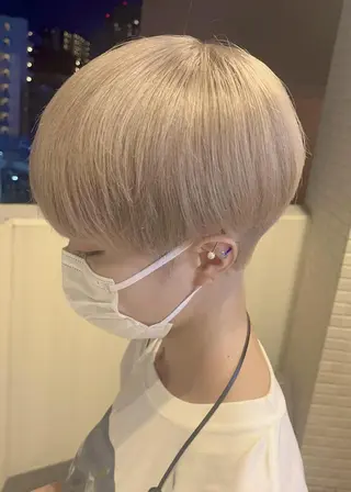 カラー ショート メンズ ✨【公式】 Lig.横浜✨のヘアスタイル