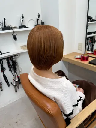 ミディアム カラー グランジュ京橋店所属・石田 頌のヘアスタイル