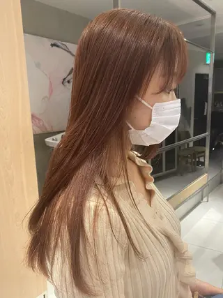 ロング カラー 艶髪/ダークトーン 🩶丸山日向のヘアスタイル