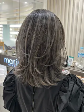 ミディアム カラー marju銀座 マージュギンザのヘアスタイル