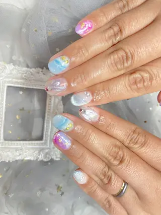 ネイル 🎀ネイルサロン エクラYUI🎀のネイルデザイン
