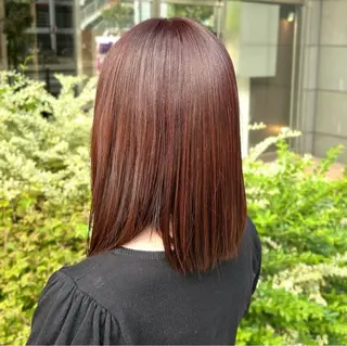 カラー 栄 こずえのヘアスタイル