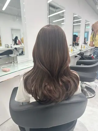 ロング カラー トレンドモテヘア🎀 minato🍨🩰のヘアスタイル