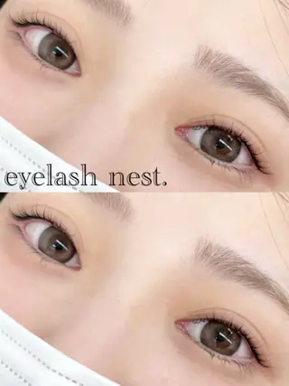 マツエク・マツパ intime内nest.所属・🤍nest. エリ🤍のマツエク・マツパデザイン