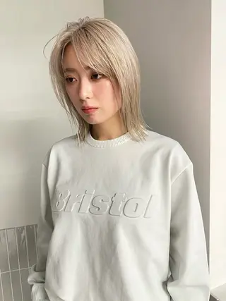 ショート カラー Toiro所属・近澤瑠以✂︎髪質改善 /艶カラー/中目黒のヘアスタイル