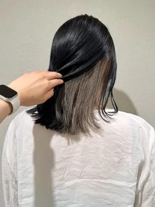 ミディアム カラー 🌿透明感カラー🌿 sayu／恵比寿のヘアスタイル