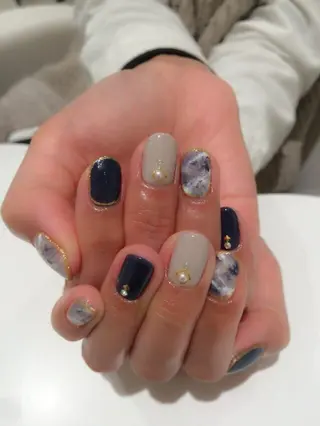 ネイル 山藤 萌永のネイルデザイン