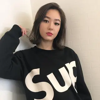 ミディアム BANK'S hair所属・💐ケラチン 髪質改善寺坂雄飛💐のヘアスタイル