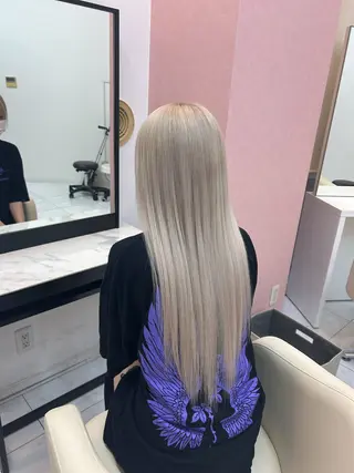 ロング 武井 ことかのヘアスタイル