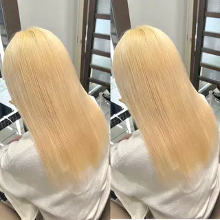 セミロング ヘアメ🎀カラー🥣 横浜/しほ🧸👑のヘアスタイル