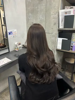 カラー 髙橋 なつみ/透明感カラーのヘアスタイル