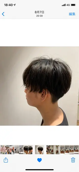 メンズ インナーカラー♡ Nanakoのヘアスタイル